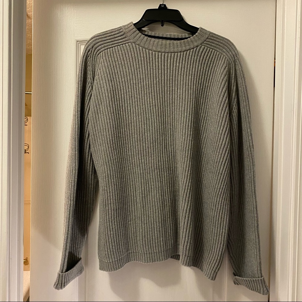 J. Crew Ribbed Crew Neck Sweater
